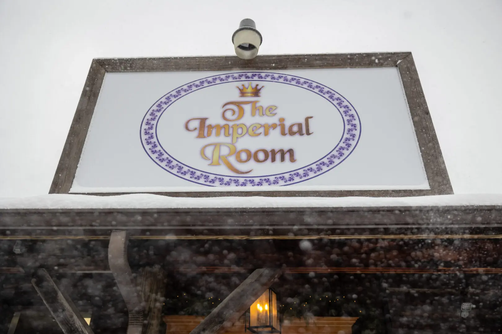 The logo of The Imperial Room